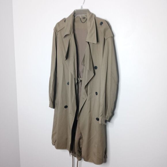 All Saints olive green coat size large - Picture 5 of 12